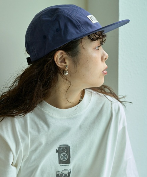 「POLeR」 キャップ - ネイビー メンズ_画像4