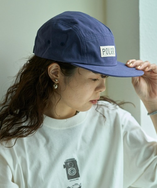 「POLeR」 キャップ - ネイビー メンズ_画像5