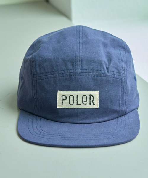 「POLeR」 キャップ - ネイビー メンズ_画像6