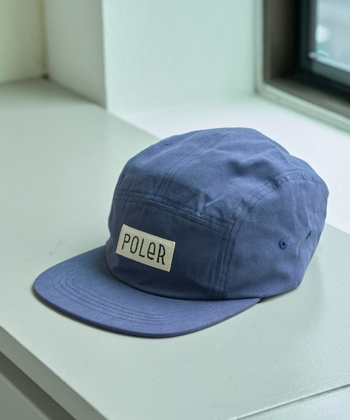 「POLeR」 キャップ - ネイビー メンズ_画像7