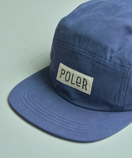 「POLeR」 キャップ - ネイビー メンズ_画像9