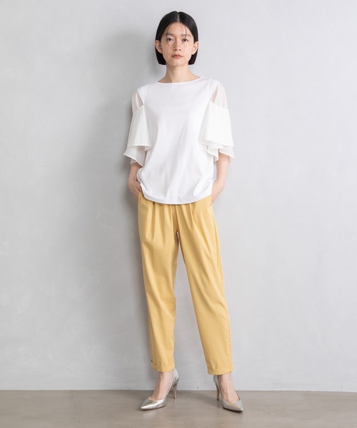 「MARECHAL TERRE」 パンツ LARGE アイボリー レディース_画像4