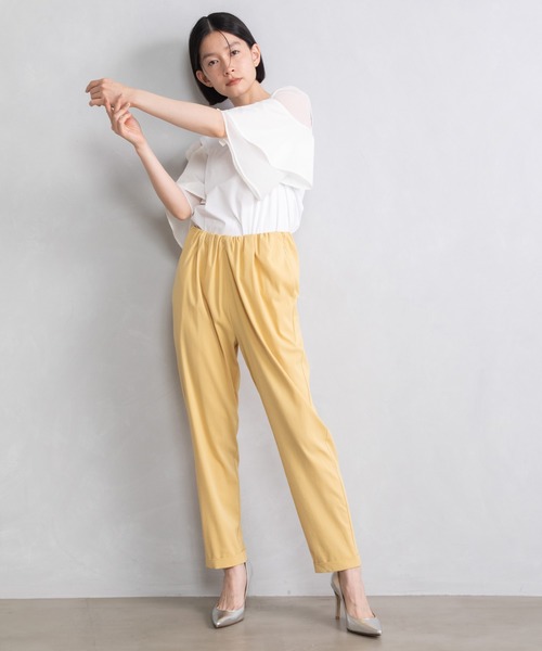 「MARECHAL TERRE」 パンツ LARGE アイボリー レディース_画像5