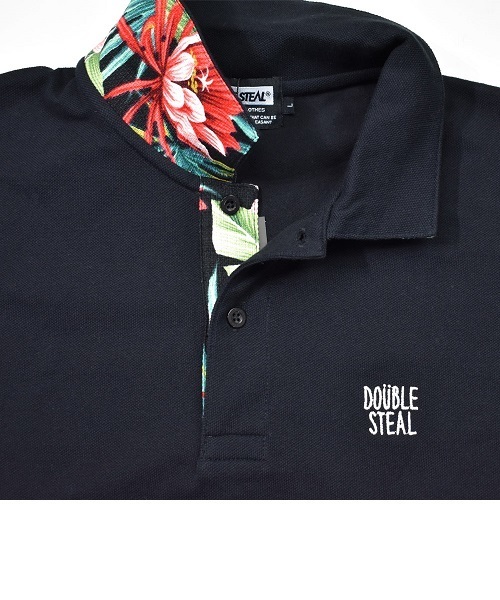 DOUBLE STEAL（ダブルスティール） ポロシャツ Prepeller Aloha POLO