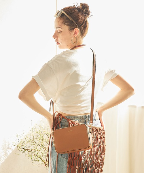 ◎Ungrid アングリッド ◎レア！レザーショルダーバッグ◎ Ungrid（アングリッド） ショルダーバッグ バッグ お財布ショルダー