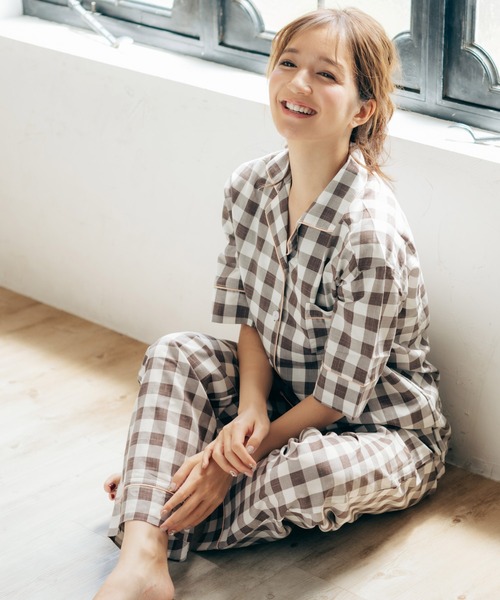 fran de lingerie パジャマ ルームウェア cotton-me天然繊維100