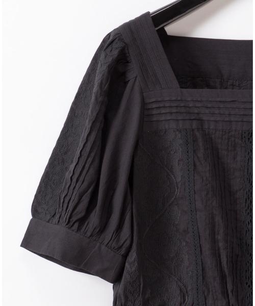 品質保証SALE シャツ PayPayモール店 - 通販 - PayPayモール ブラウス ピンタック刺繍トップ ZOZOTOWN 新品限定SALE