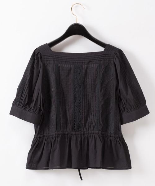 品質保証SALE シャツ PayPayモール店 - 通販 - PayPayモール ブラウス ピンタック刺繍トップ ZOZOTOWN 新品限定SALE