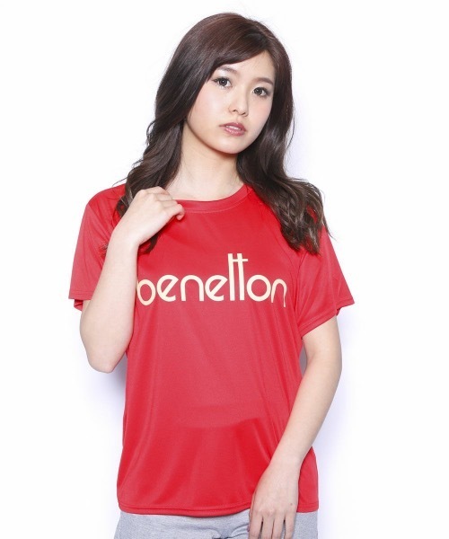 ラッシュガード Benetton ベネトン レディースラッシュｔシャツ 水陸両用 Upf50 マリンレジャー ジム 限定タイムセール フィットネス アウトドア