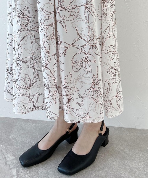 mysty woman ワンピース ベストセットツイン柄ワンピース 294288 mysty woman ワンピース ベストセットツイン柄ワンピース 294288
