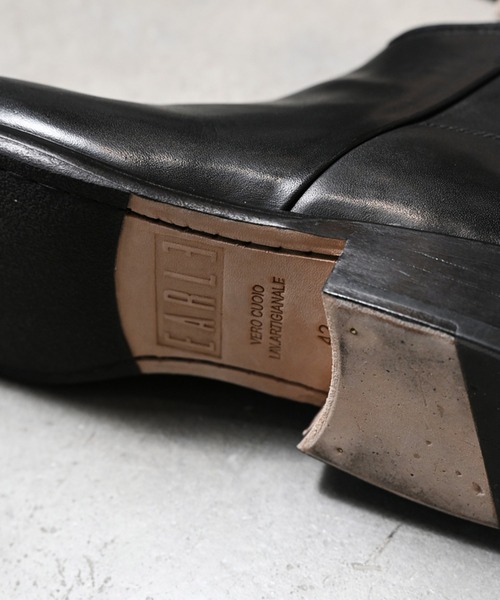 EARLE（アール） ブーツ アール / Back zip short boots バックジップ