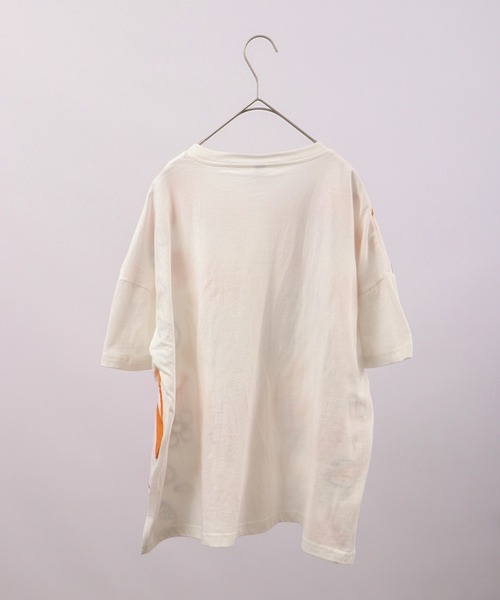 Emago tシャツ EMAGO フルーツ刺繍半袖Tシャツ レディース
