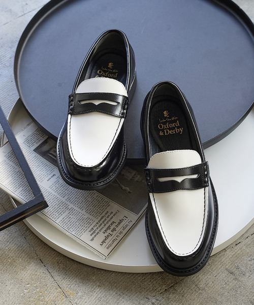 London Shoe Make（ロンドンシューメイク） ローファー レザー コイン