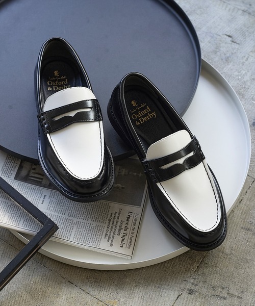 London Shoe Make（ロンドンシューメイク） ローファー レザー コイン