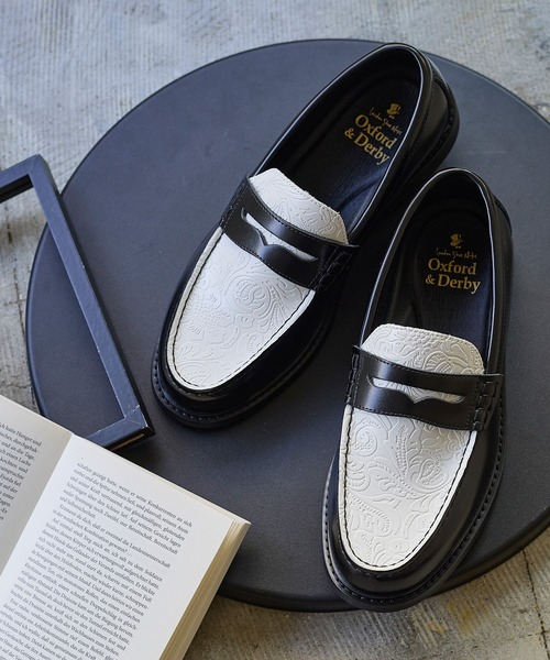 London Shoe Make（ロンドンシューメイク） ローファー レザー コイン