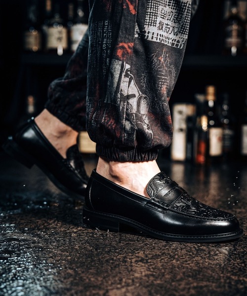 London Shoe Make（ロンドンシューメイク） ローファー レザー コイン
