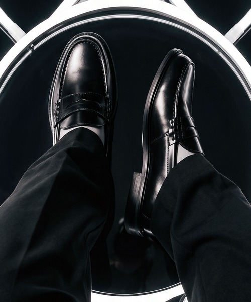 London Shoe Make（ロンドンシューメイク） ローファー レザー コイン
