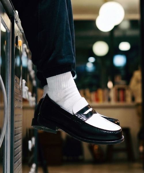ローファー レザー コイン ローファー / 牛革 / London Shoe Make Oxford and Derby 9005 メンズ レディース