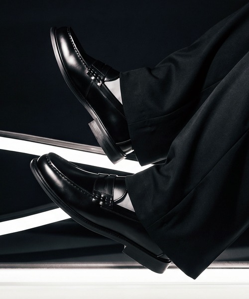 London Shoe Make（ロンドンシューメイク） ローファー レザー コイン