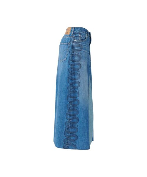 Hysteric デニムスカート HYSTERIC GLAMOUR スカート GIRLS スリットデニムロングスカート