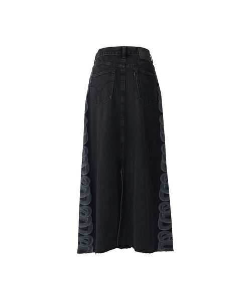 Hysteric Gramour スネークループ　デニムスカート SNAKE LOOP リメイクデニムスカート|HYSTERIC GLAMOUR WOMEN