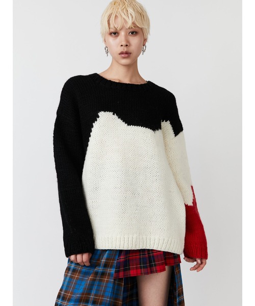 PAMEO POSE ニット Anarchy Sweater レディース : ZOZOTOWN