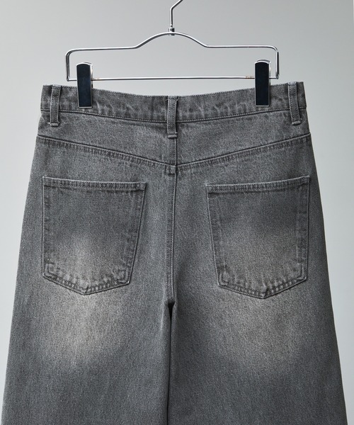 CALLNE ジーンズ 「CALLNE」1Tuck Wide Straight Deinm / 1タック