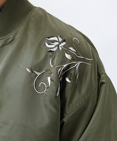 トン様　オーダーリクエストページ MinoriTY ma1 ma-1 「MinoriTY」ポリヘビーツイル刺繍中綿MA-1