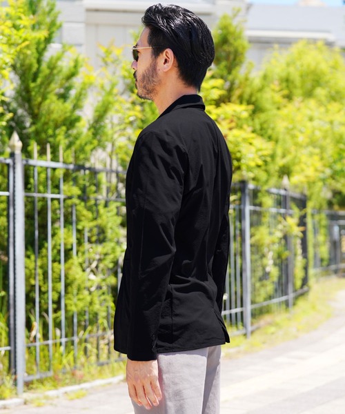 入手困難✨ ロロピアーナ 本家 シアサッカー生地 テーラードジャケット 山羊革 入手困難✨ ロロピアーナ 本家 シアサッカー生地 テーラードジャケット