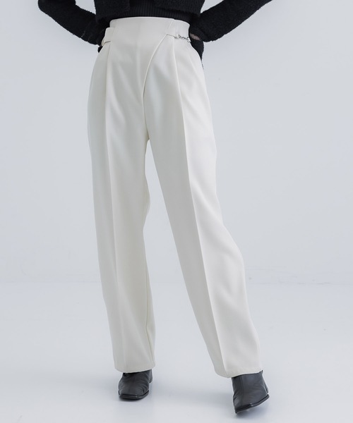 美品 ユナイテッドアローズ TOKYO 1,7万円 テーパードパンツ 白