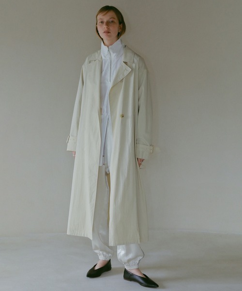 manof マノフ DETAILED OVER SIZE JACKET 美品 MANOF（マノフ） コート アウター FAUX LEATHER JACKET レディース