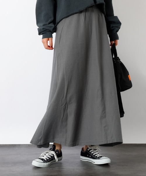 Rouge vif la cle（ルージュヴィフラクレ） ロング スカート 「GREY