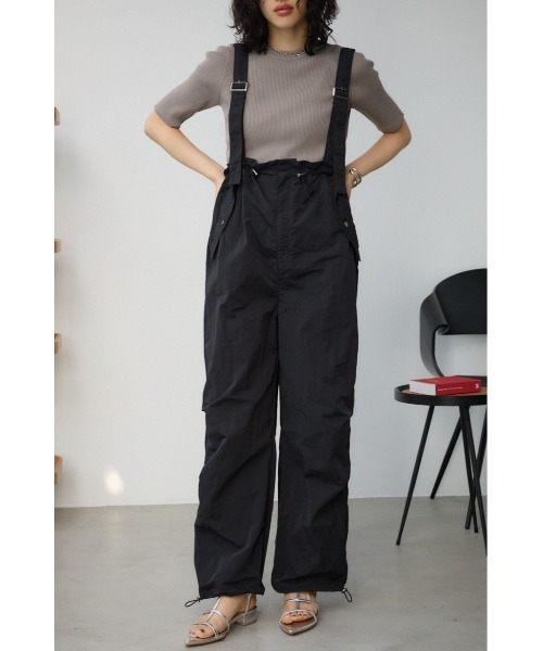 ストライプ サスペンダー付きパンツ SLY moussy メゾンスペシャル ストライプ サスペンダー付きパンツ SLY moussy メゾンスペシャル