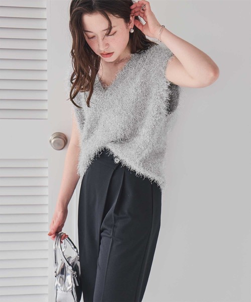 BIGサマーセール20％OFF！11日10時迄 シャギーベスト ベスト