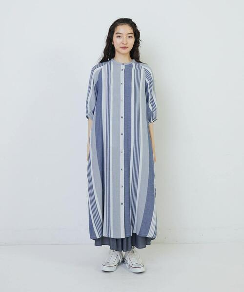 期間限定 セール - 売れ筋ランキングをチェック conges payes ADIEU TRISTESSE ワンピース マルチストライプ ワンピース