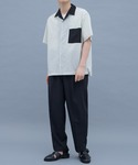 シャツ SUMMER WOOL バイカラーシャ...の詳細画像5
