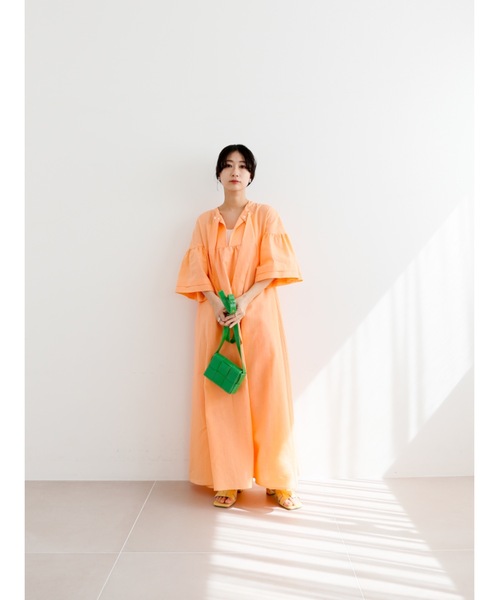 Katrin TOKYO ワンピース 半袖 3way linen summer dress : ZOZOTOWN