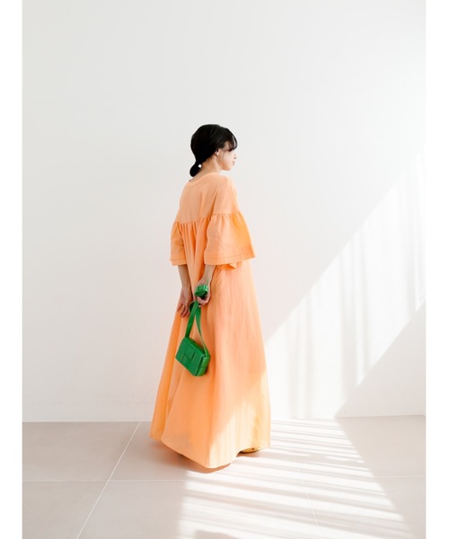 Katrin TOKYO ワンピース 半袖 3way linen summer dress : ZOZOTOWN