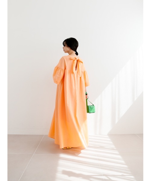 Katrin TOKYO ワンピース 半袖 3way linen summer dress : ZOZOTOWN