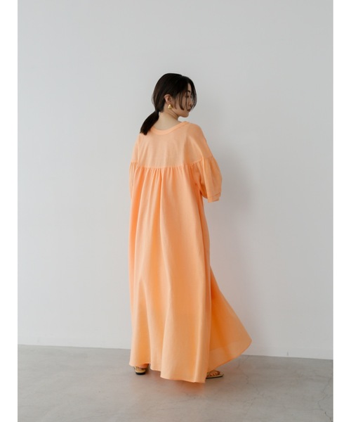 Katrin TOKYO ワンピース 半袖 3way linen summer dress : ZOZOTOWN
