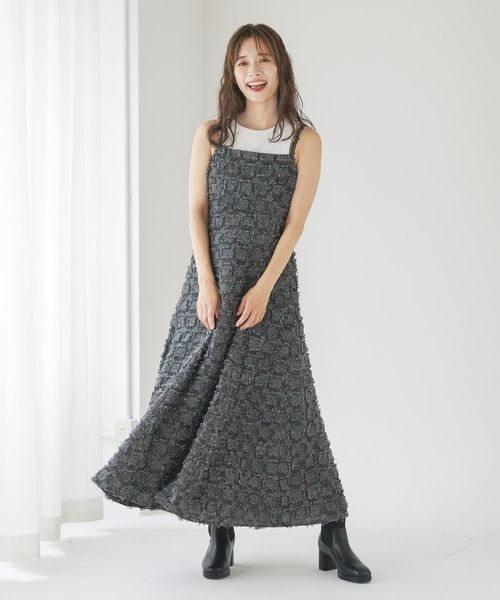 えみおわすノースリーブ mysty woman タンクトップ ノースリーブ アメスリカップツキ