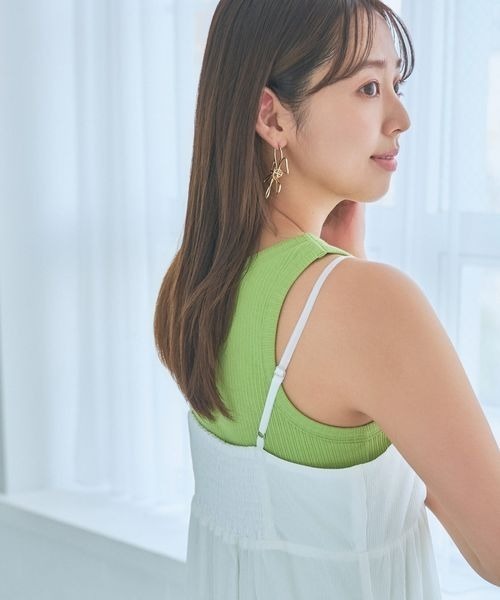 mysty woman タンクトップ ノースリーブ アメスリカップツキ