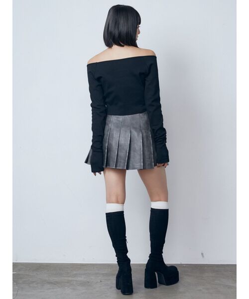 EMODA バルキープランプフィットブーツ ロングブーツ　Mサイズ EMODA ブーツ バルキープランプフィットブーツ レディース