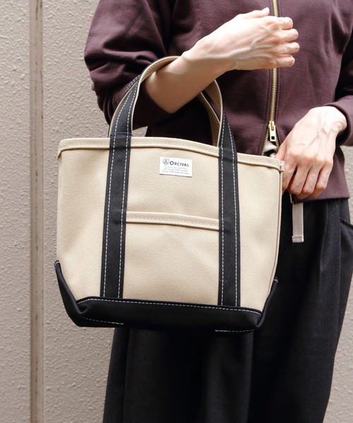 ORCIVAL（オーシバル） トートバッグ トートバッグS 2トーン TOTE BAG