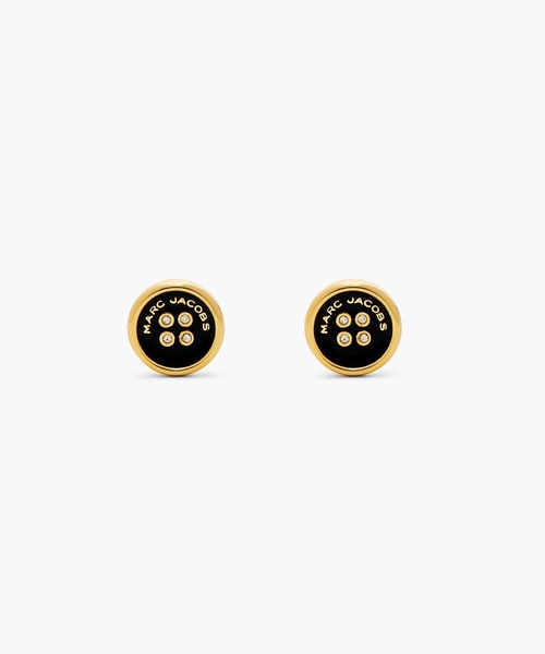上品♪【MARC JACOBS】マザーオブパールボタンスタッドピアス MARC JACOBS ピアス BUTTON MOTHER OF PEARL MOP STUD EARRINGS