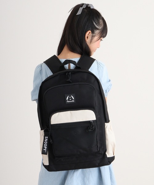 natsu❗️ SNOOPY（スヌーピー） リュック ポリエステル バイカラー フェイス