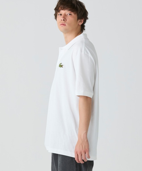 LACOSTE ホワイト ポロシャツ 半袖 LACOSTE『ポロシャツ(半袖)』(WHITE) – Reggieshop