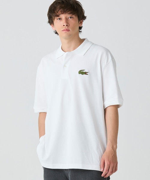 LACOSTE半袖ポロシャツ LACOSTE ポロシャツ L.12.12ルーズフィット ドロップショルダー