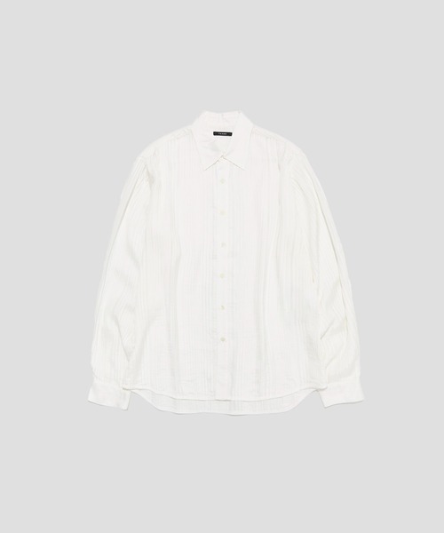 TAG（PORTER） シャツ 「TAAKK/ターク」ALL PIN TUCK SHIRTS メンズ 