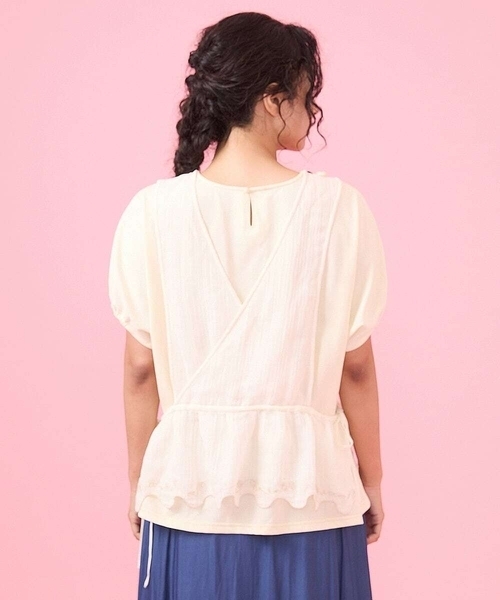 Jocomomola / ホコモモラ Churreria エプロンドッキングカットソー Jocomomola｜Churreria エプロンドッキングカットソー | Rakuten